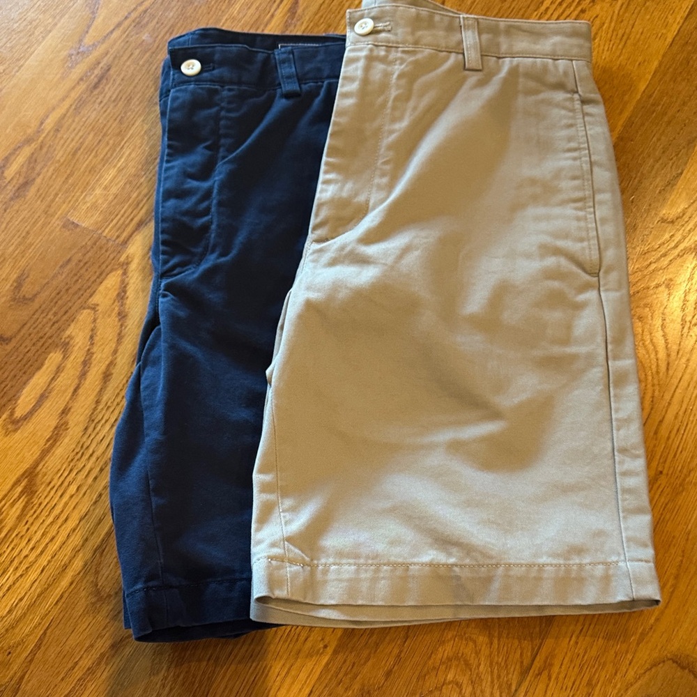 Vineyard Vines Khaki and Navy Shorts